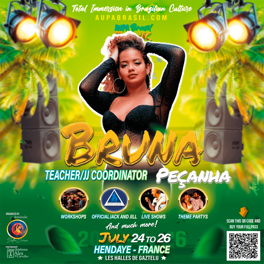 Bruna Peçanha - Professeur et Coordinateur de la Compétition Jack and Jill Official du BZDC