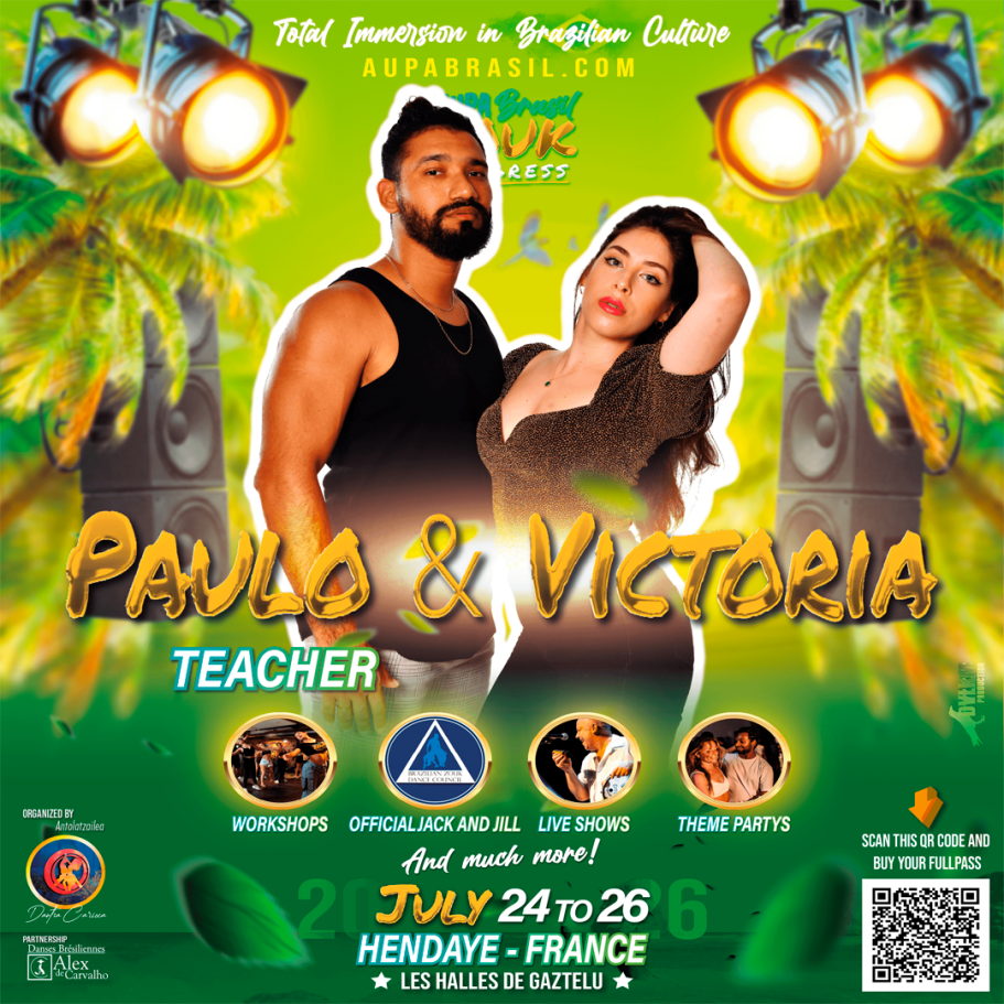 Paulo et Victoria - Professeurs